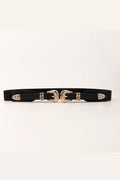Double Buckle Elastic Belt - Hovatok