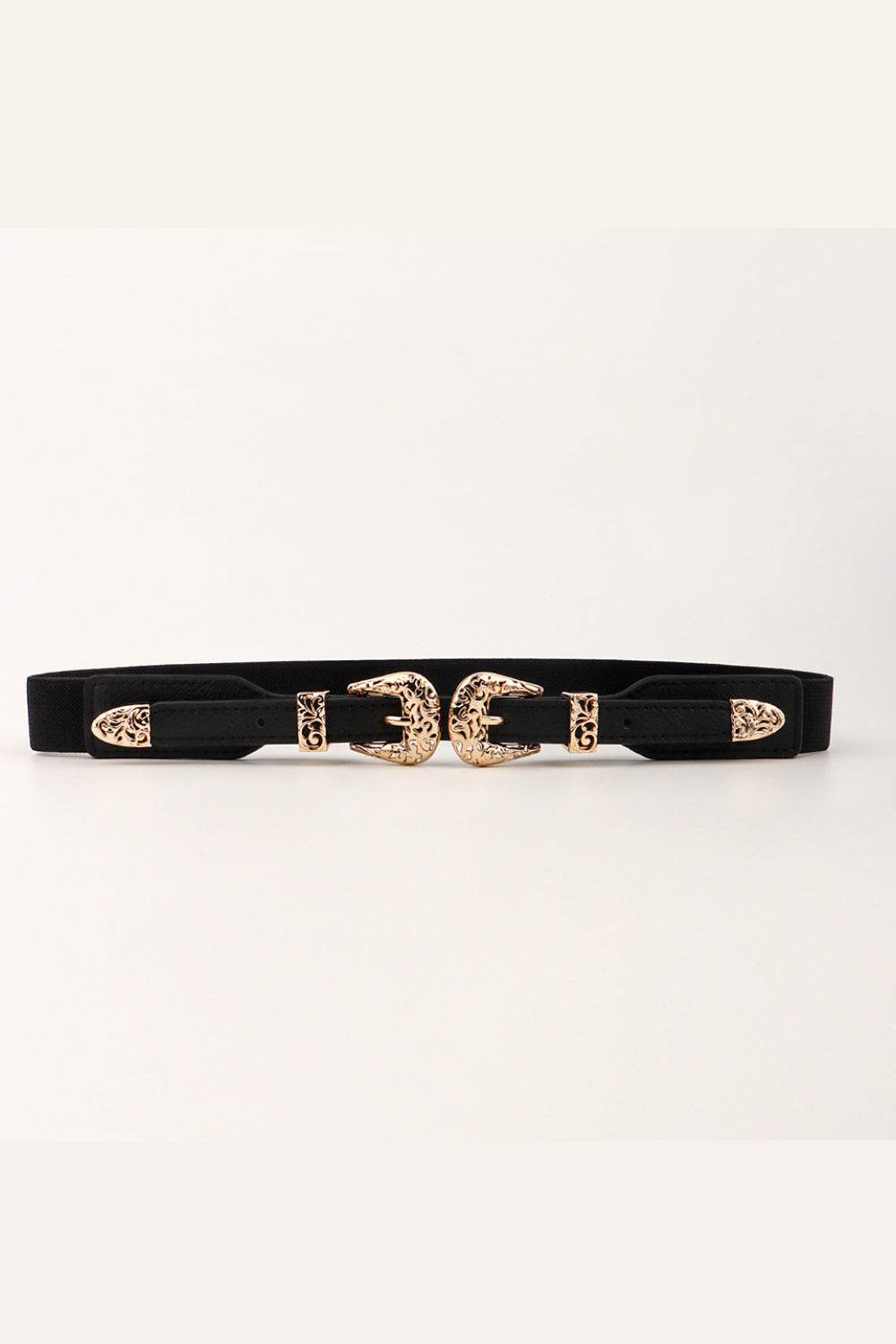 Double Buckle Elastic Belt - Hovatok