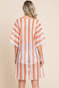 Cotton Bleu by Nu Label Multi Crochet Lace Cover Up - Hovatok