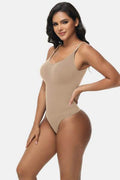 Spaghetti Strap Tummy Control Bodysuit - Hovatok