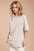 Basic Bae Round Neck Half Sleeve T-Shirt - Hovatok