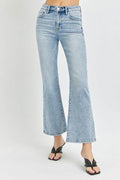 RISEN Full Size High Rise Ankle Flare Jeans - Hovatok