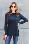 Basic Bae Full Size Round Neck Long Sleeve Top - Hovatok