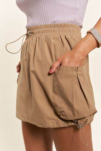 ADORA Drawstring Skort with Pockets - Hovatok