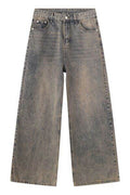 Wide Leg Jeans with Pockets - Hovatok
