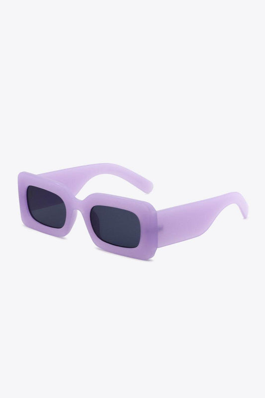Polycarbonate Frame Rectangle Sunglasses - Hovatok