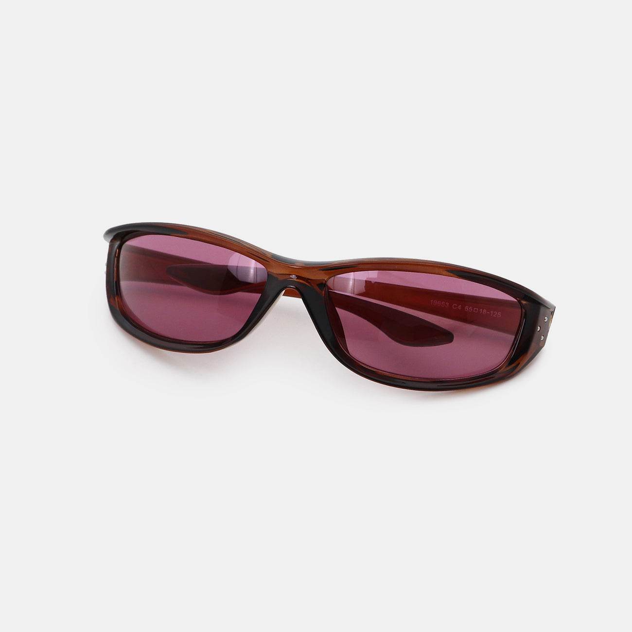 Polycarbonate Frame Rectangle Sunglasses - Hovatok