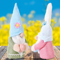 Easter Knitted Hat Faceless Doll - Hovatok