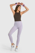 Millennia High Waist Ankle-Length Yoga Leggings - Hovatok