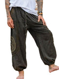 Men's Full Size Drawstring Jogger with Pockets Plus Size - Hovatok
