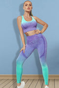 Gradient Sports Tank and Leggings Set - Hovatok