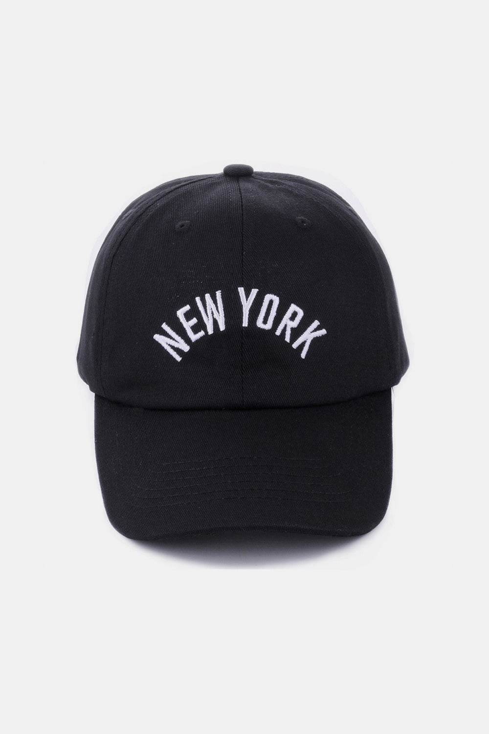 Zenana Embroidered City Baseball Cap - Hovatok