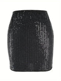 Sequin Mini Skirt - Hovatok