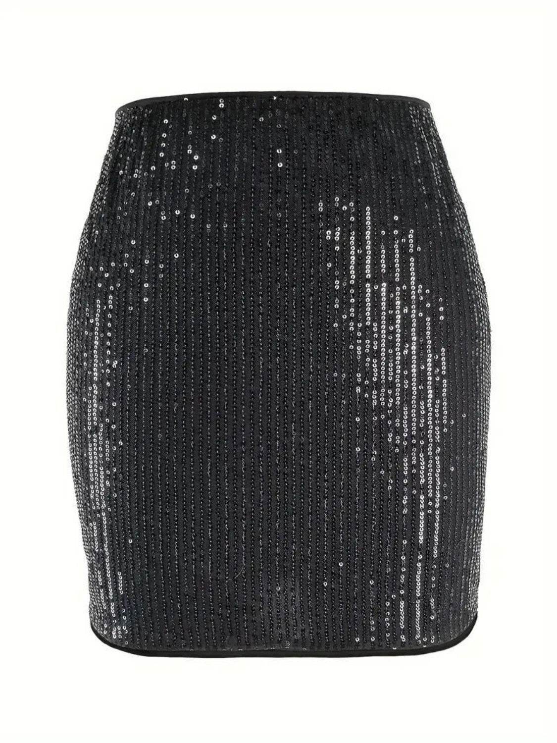 Sequin Mini Skirt - Hovatok