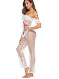 Cutout High Waist Swim Pants - Hovatok