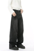 Mid Rise Waist Jeans with Pockets - Hovatok