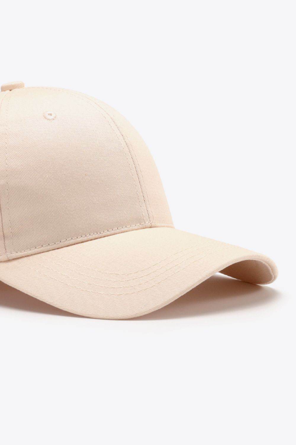Plain Adjustable Cotton Baseball Cap - Hovatok