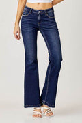 RISEN Full Size Low Rise Flare Jeans - Hovatok