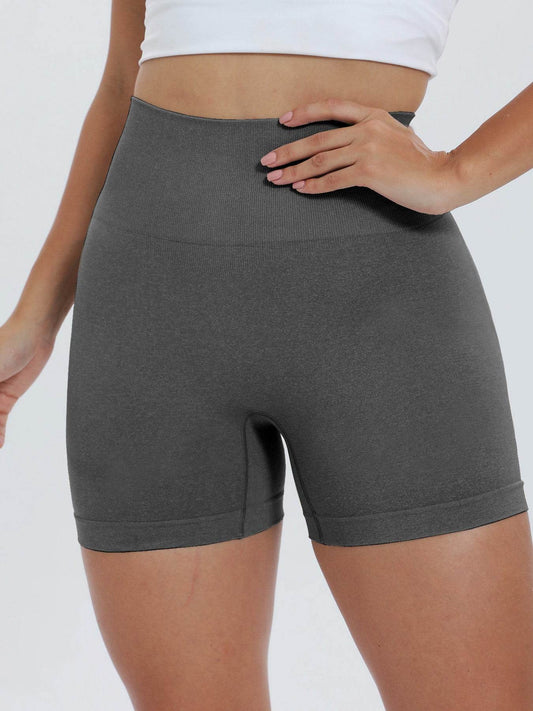 High Waist Active Shorts - Hovatok