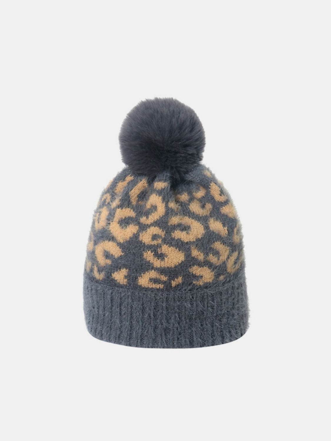 Leopard Hat with Pompom - Hovatok