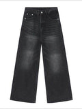 Wide Leg Jeans with Pockets - Hovatok