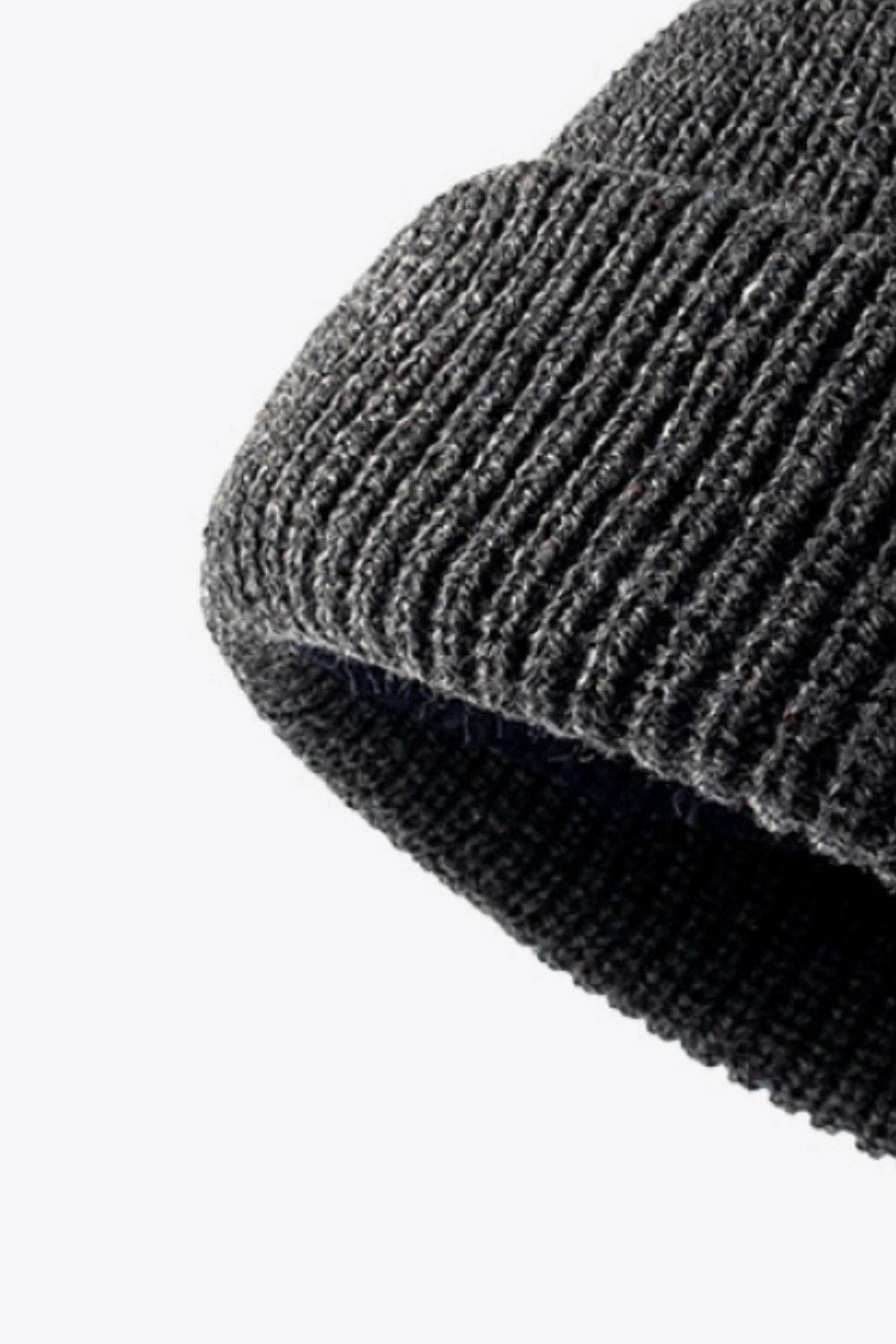 Calling For Winter Rib-Knit Beanie - Hovatok