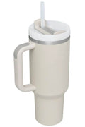 Stainless Steel Tumbler with Upgraded Handle and Straw - Hovatok