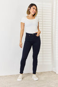 Judy Blue Full Size Garment Dyed Tummy Control Skinny Jeans - Hovatok