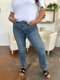 Judy Blue Full Size High Waist Straight Jeans - Hovatok