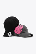 VIBRA Graphic Distressed Adjustable Baseball Cap - Hovatok