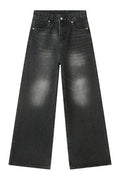 Wide Leg Jeans with Pockets - Hovatok