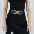 Double C Buckle Elastic Belt - Hovatok