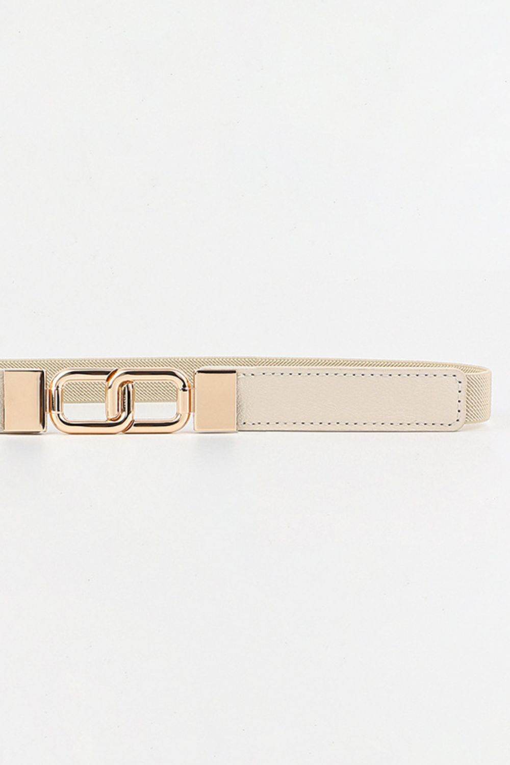 Geometric Double Buckle Elastic Belt - Hovatok