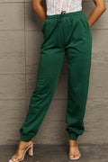 Simply Love Full Size Drawstring Sweatpants - Hovatok