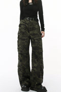 Men's Camouflage Straight Cargo Jeans - Hovatok