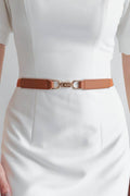 Alloy Buckle Elastic Belt - Hovatok