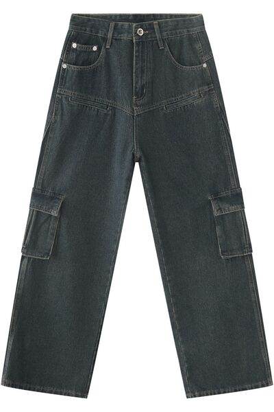 Men's Multi Pocketed Cargo Jeans - Hovatok