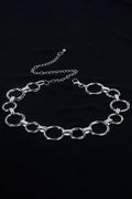 Alloy Chain Circle Shape Belt - Hovatok