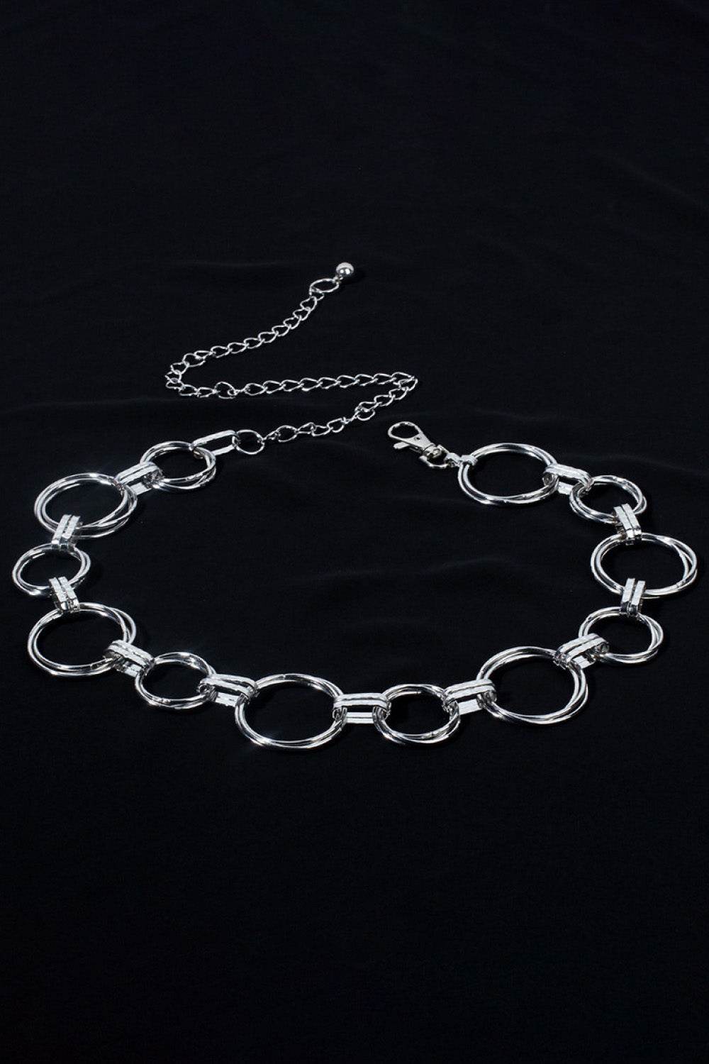 Alloy Chain Circle Shape Belt - Hovatok