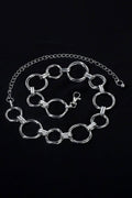 Alloy Chain Circle Shape Belt - Hovatok