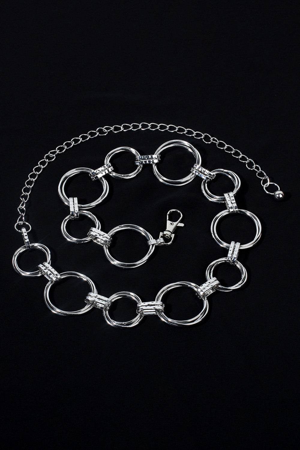 Alloy Chain Circle Shape Belt - Hovatok
