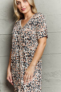 MOON NITE Quilted Quivers Button Down Sleepwear Dress - Hovatok