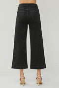 RISEN Full Size High Rise Wide Leg Ankle Jeans Plus Size - Hovatok