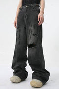 Distressed Jeans with Pockets - Hovatok
