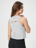 Millennia Round Neck Cropped Active Tank - Hovatok