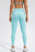 High Waist Active Leggings with Pockets - Hovatok