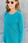 Basic Bae Full Size Round Neck Long Sleeve Top - Hovatok