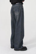 Wide Leg Jeans with Pockets - Hovatok