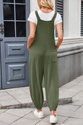 Lovelet Knotted Strap Overalls with Pockets - Hovatok