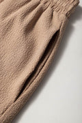 Textured Tiered Edge High Waist Shorts - Hovatok
